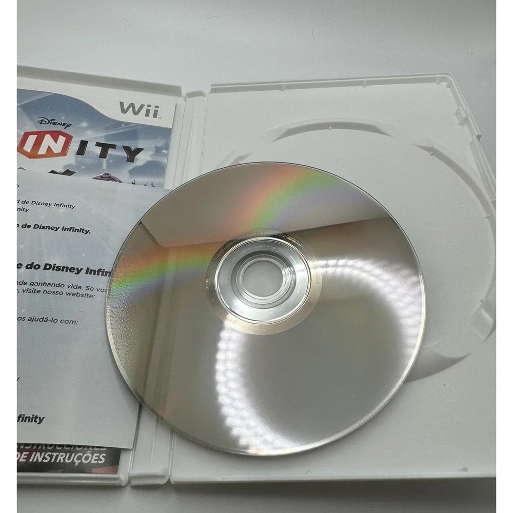 Wii Disney Infinity Game Portal Starter Bundle 4 Figures Power Discs Crystal